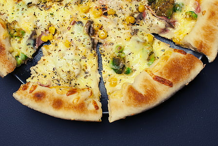 closeup photo of pizza with cheese thumbnail
