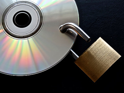 compact disc with padlock thumbnail