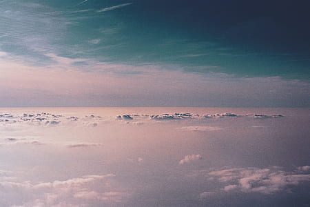 aerial photography of clouds and sky thumbnail