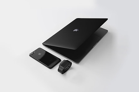 Black laptop computer thumbnail