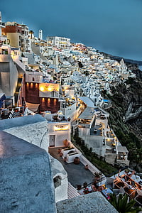 white painted houses on hilltop thumbnail