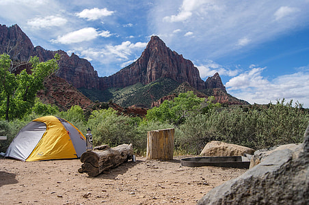 Camping in Zion National Park, Utah thumbnail