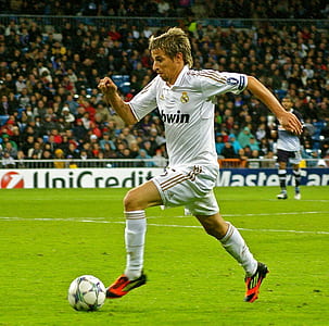 person playing soccer on soccer field thumbnail