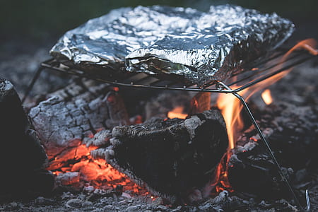 shallow focus photography of charcoal thumbnail