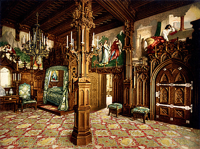 brown wooden house interior thumbnail