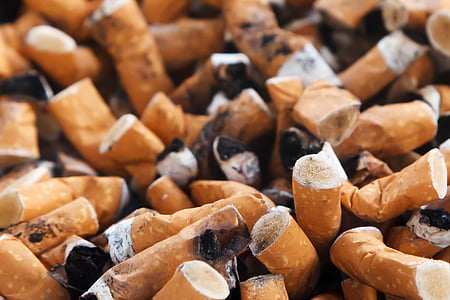 red cigarette butt lot thumbnail