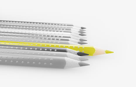 selective color photography of pencils thumbnail
