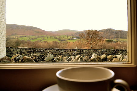 brown concrete fence and stones thumbnail