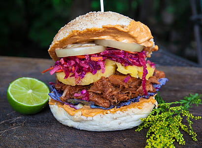 hamburger beside lime wedge thumbnail