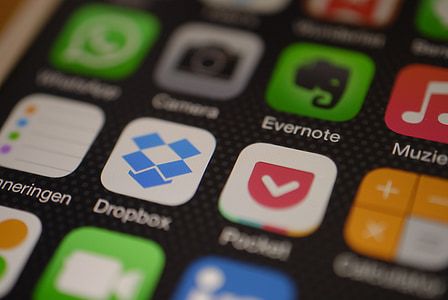 Dropbox application screengrab thumbnail
