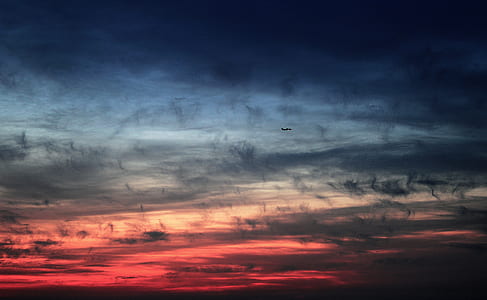 black, white, and red sky thumbnail