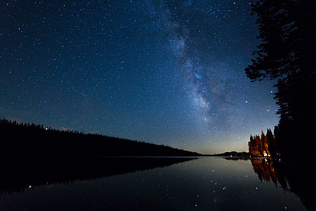 body of water during night thumbnail