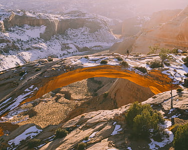 white and brown mountain photography thumbnail