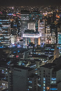 city, cars, road, lights thumbnail