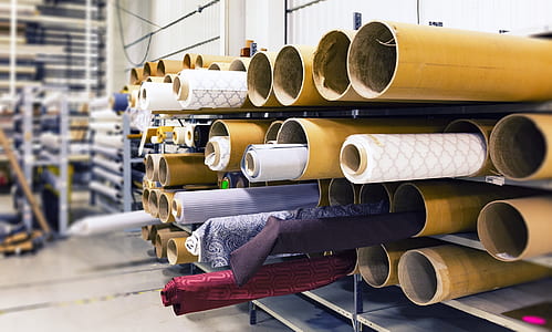 assorted rolled textiles thumbnail