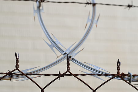 metal, blur, fence, outdoors thumbnail