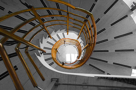 photo of brown spiral stairs thumbnail