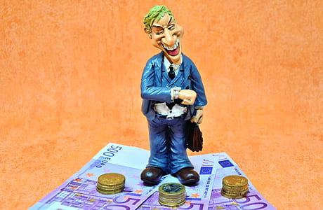 The Joker on banknote and coins thumbnail