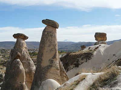 white and brown rock mountain thumbnail