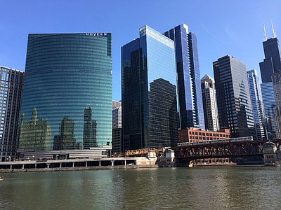 low angle photography of Chicago city thumbnail