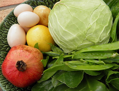 assorted vegetables on green tray thumbnail