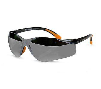 black framed sports sunglasses thumbnail