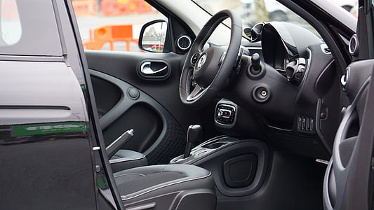 opened black car during daytime thumbnail