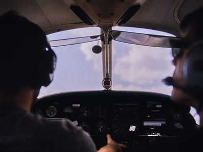 cockpit, pilot, fly, headset thumbnail