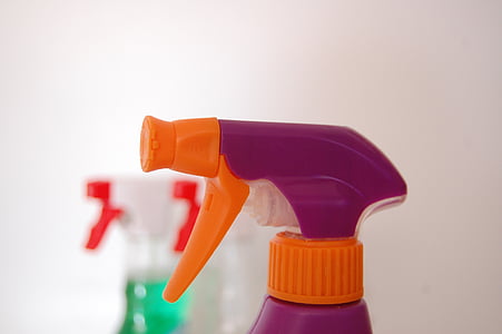 purple and orange spray bottle thumbnail