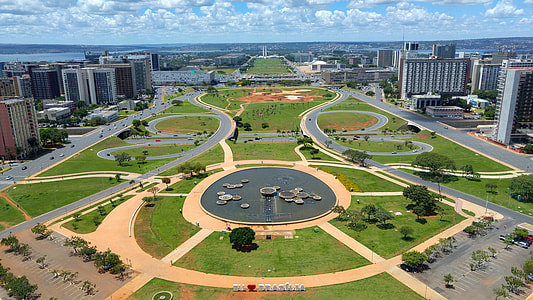 aerial photography of high rise buildings thumbnail
