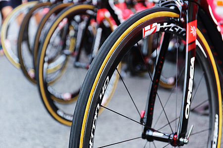 shallow focus photography of bicycle thumbnail