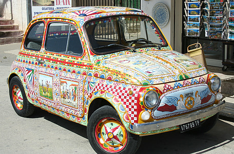 decorative car during daytime thumbnail