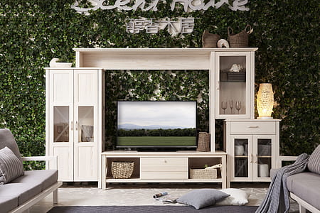 black flat screen TV thumbnail