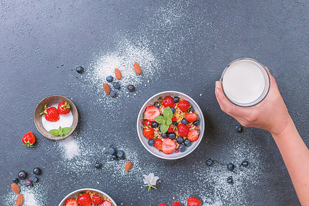 fruit salad in white bowl thumbnail