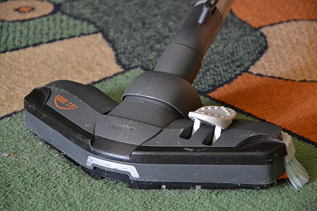 closeup photo of gray vacuum cleaner thumbnail