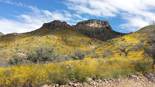 Plateau Mountain Under White and Blue Sky at Daytime thumbnail