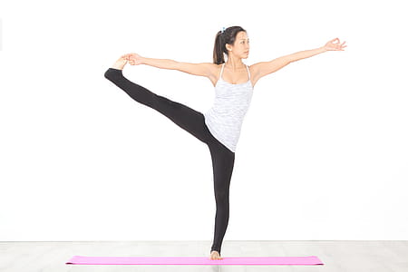Extended Hand To Toe Pose Yoga Photo thumbnail