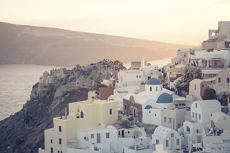 white concrete house on mountain thumbnail