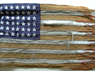 brown and green american flag thumbnail