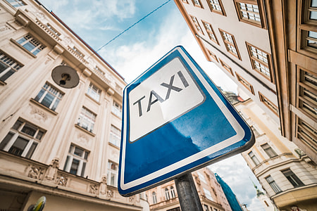 TAXI City Road Sign thumbnail