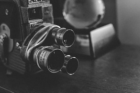 vintage camera on table thumbnail