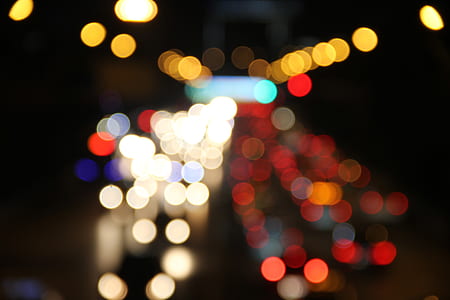 assorted light during night thumbnail