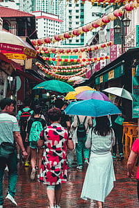 people walking near market thumbnail