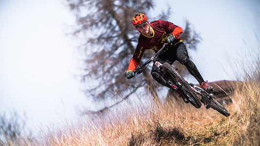 man riding on bicycle thumbnail