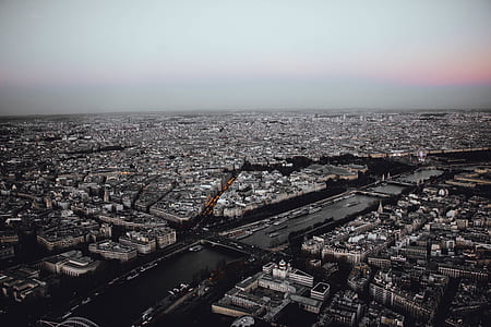 aerial photography of city thumbnail