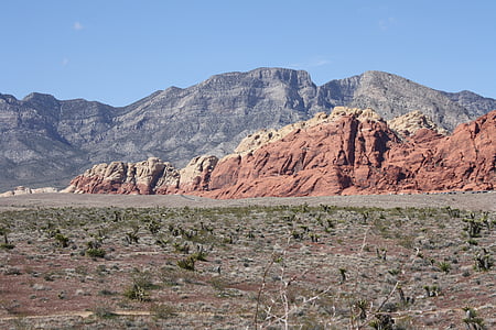 brown mountain under blue sky thumbnail