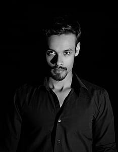 Man Wearing Black Top thumbnail
