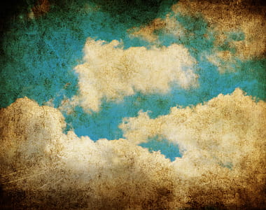 old photo white clouds thumbnail