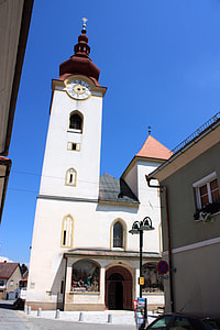 Mary Magdalene parish church in Volkermarkt, Austria thumbnail