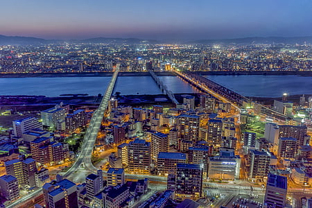 photo of cityscape and bridges thumbnail